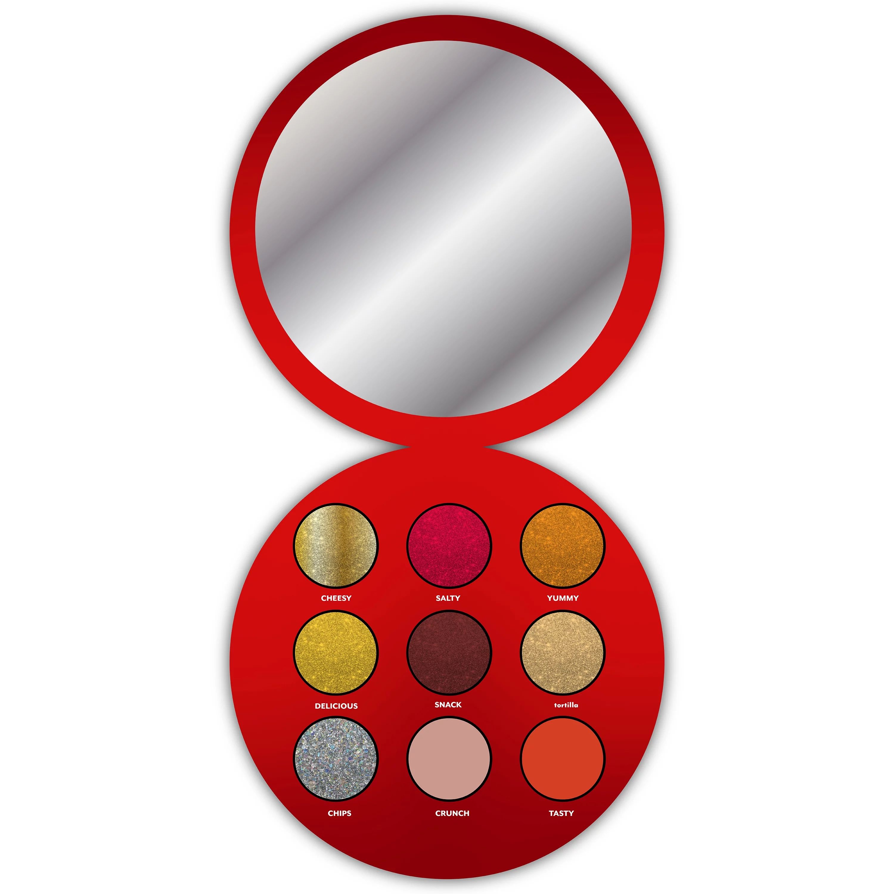 Doritos Eyeshadow Pallette With Mirror, 9 colors, 6g | Walmart (US)