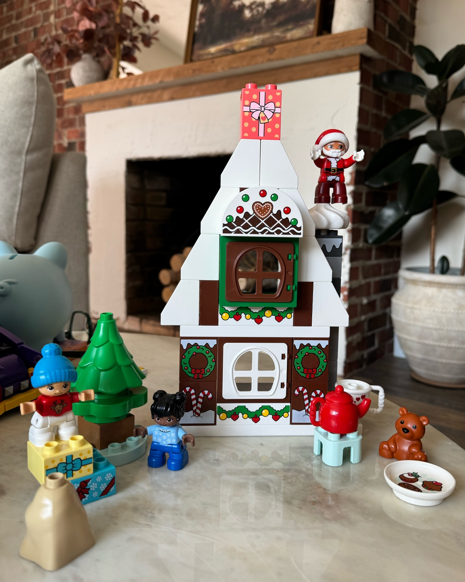 The cutest gingerbread Lego house 🧸🎅🏻🎁 one of Ollie’s favorites! 

Holidays, gingerbread house, Santa Claus, toddler favorites 

#LTKSeasonal #LTKHoliday #LTKKids