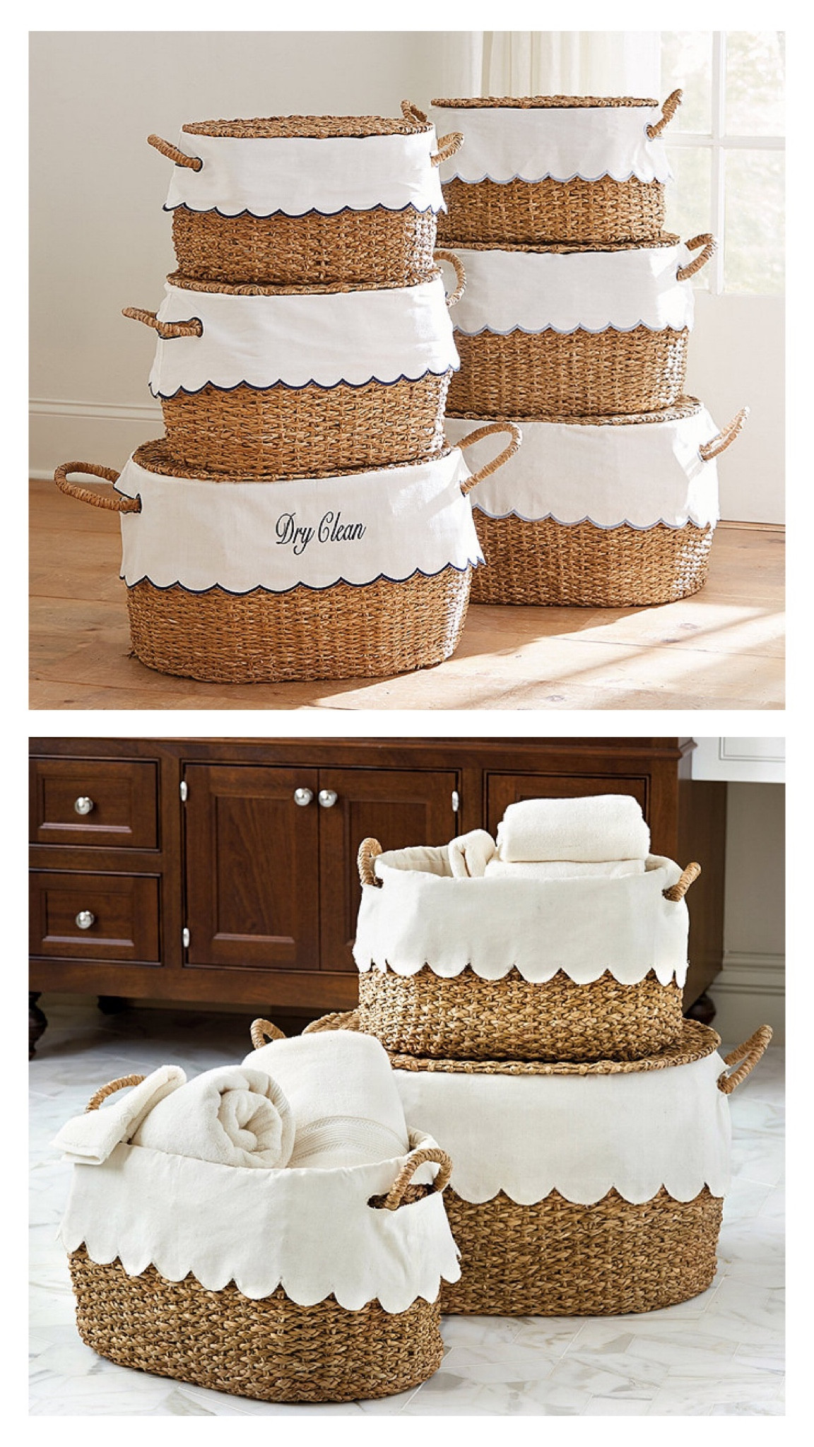 30% OFF BASKETS 
Bunny Williams Nesting Baskets with scallop trim 

#LTKCyberweek #LTKsalealert #LTKSeasonal