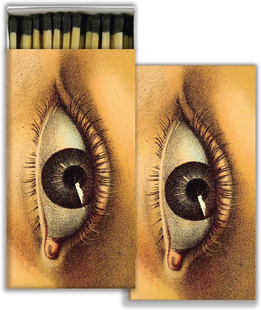 Amazon.com: HomArt Large Decorative Eye Candle and Fireplace Wood Matches : Health & Household | Amazon (US)