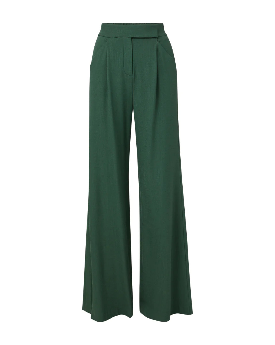 Marbeau Sateen Pant | Veronica Beard