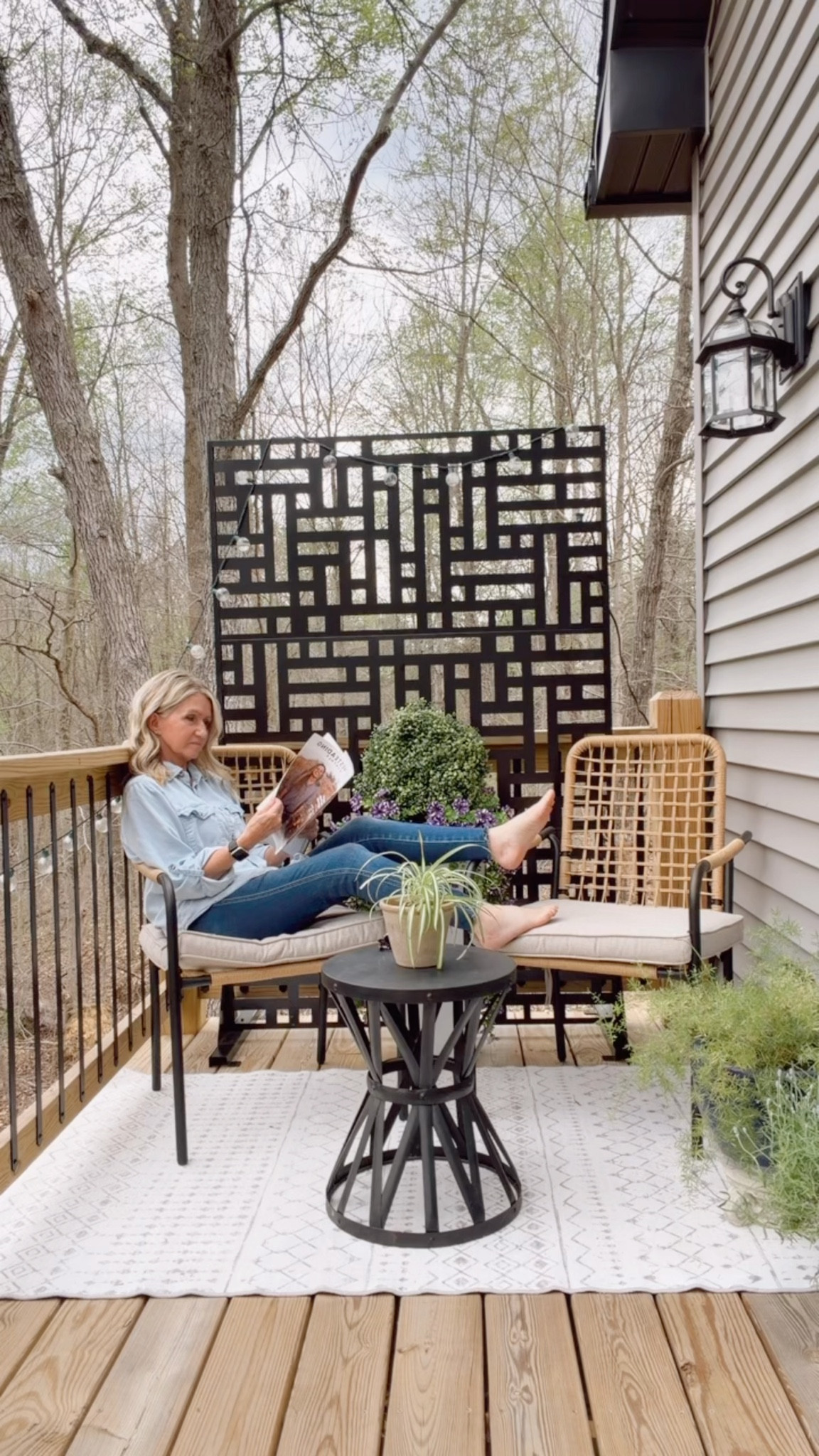 This space was not being used until now. Styling this space changed everything. Now it’s used all the time. Coffee or evening de- stress time  anyone? 

#LTKHome #LTKmorningroutine #LTKdayinmylife