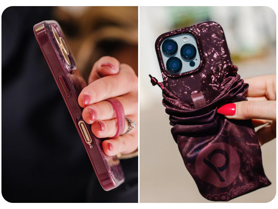 Loopy Cases - Wine Opal Shell | Loopy Cases