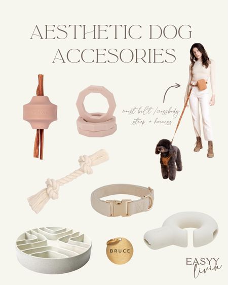 Neutral aesthetic dog toys & accessories for your favorite pup 🐶 

#LTKhome #LTKGiftGuide #LTKfamily
