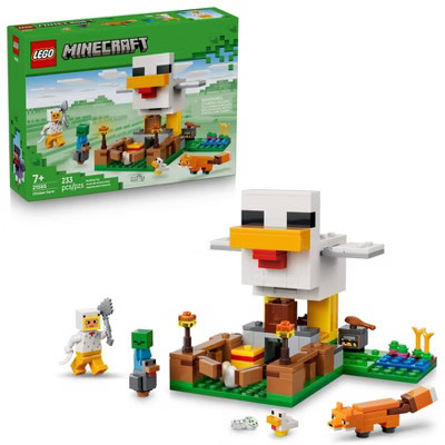 LEGO Minecraft Chicken Farm Building Toy, Easter Basket Gifts for Kids, 21585 | Target