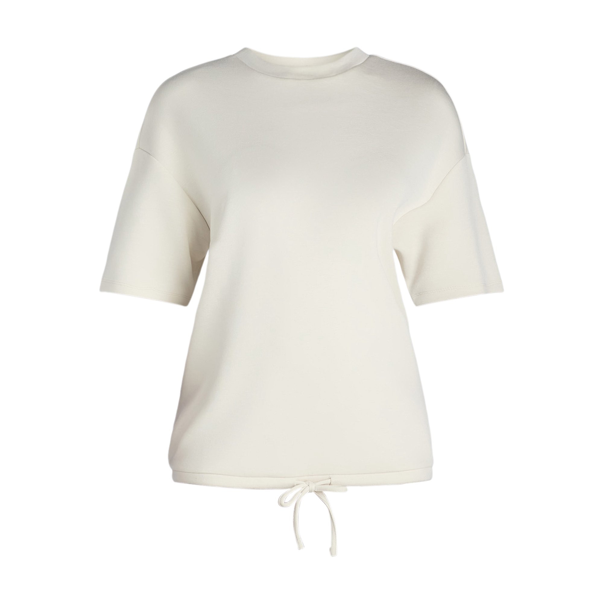 Avia Women's Short Sleeve Scuba Cinch Waist Tee, Sizes XS-XXXL - Walmart.com | Walmart (US)