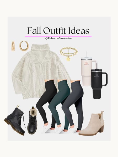 Amazon
Fall outfits 
Fall outfit 
Oversized sweater 
Knit sweater
Fall leggings
Dr. Martins
Boots
Nude boots
Fall
Neutral 
Stanley Cup
Initial Bracelet
Black boots

#LTKunder100 #LTKworkwear #LTKfamily