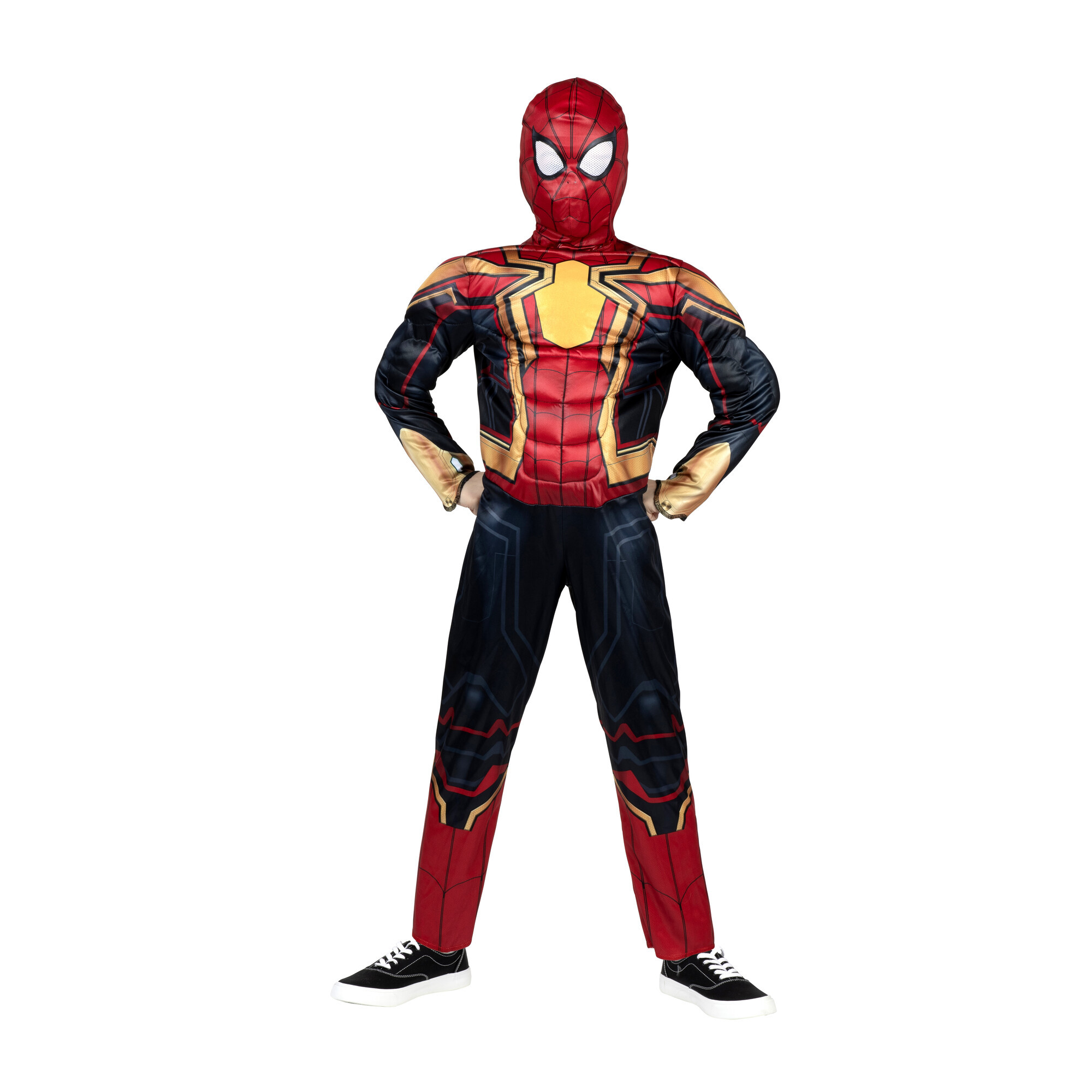 MARVEL Integrated Spider-Man Official Youth Boys Halloween Costume Large - Premium Quality Padded... | Walmart (US)
