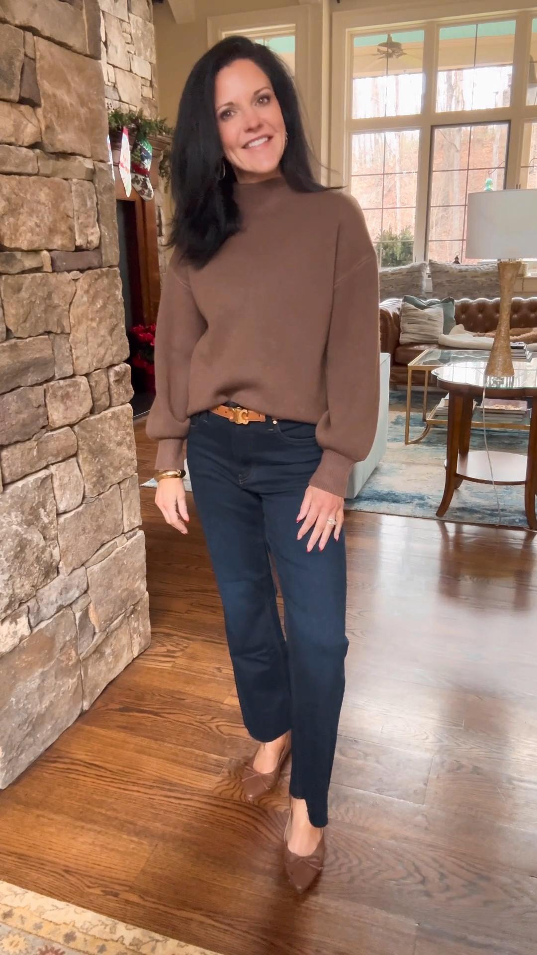 Great neutral mock neck in a luxe weight that fits effortlessly and adds a sophisticated-chic look to your sweater wardrobe. Wearing small 

#LTKOver40 #LTKU #LTKStyleTip