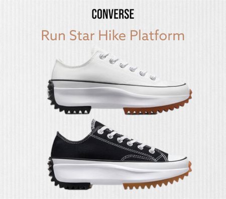 Converse Run Star Hike Platform shoes. 





Converse platforms, concrete shoes 

#LTKSeasonal #LTKActive #LTKShoeCrush