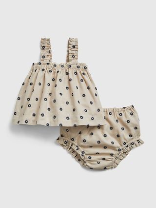 Baby Girl 0 To 24m / One-piecesBaby Print Outfit Set | Gap (US)
