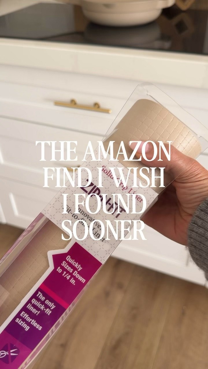 The Amazon find I wish I found sooner. Amazon kitchen drawer liner. Kitchen organization

#LTKOver40 #LTKHome