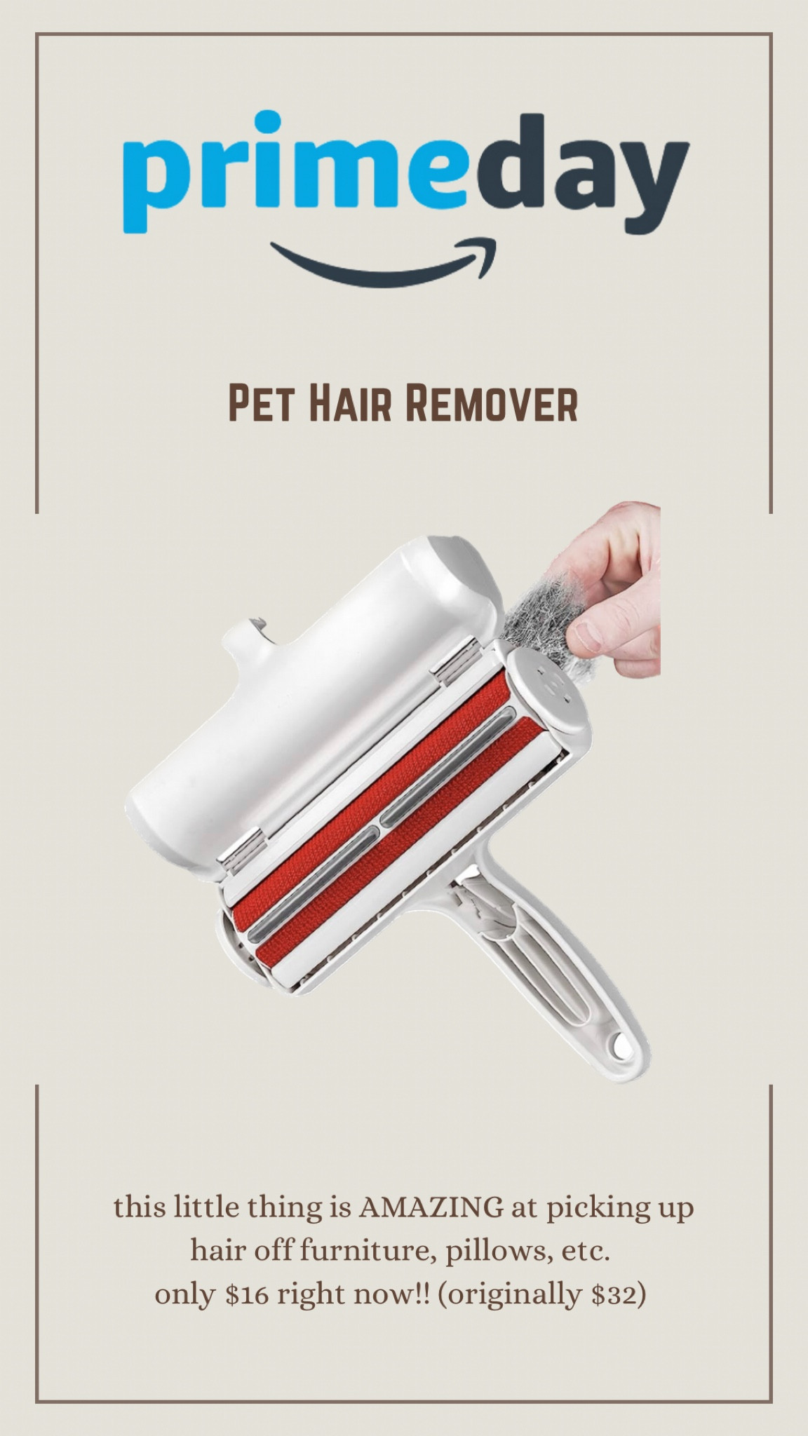 amazing deals on these pet hair removers!

#LTKFind #LTKsalealert #LTKxPrimeDay