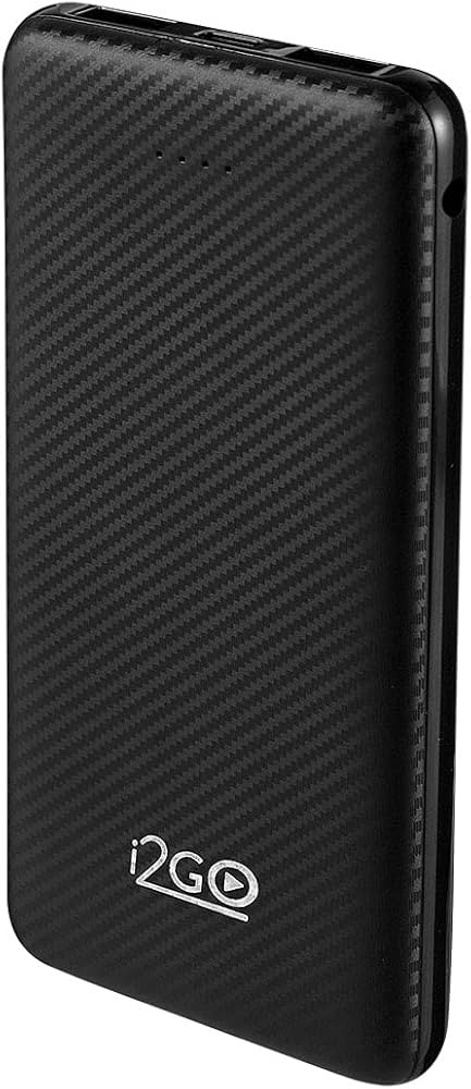 Carregador Portátil (Power Bank) I2GO 10000mAh 2 Saídas USB Preto - I2GO Plus | Amazon (BR)