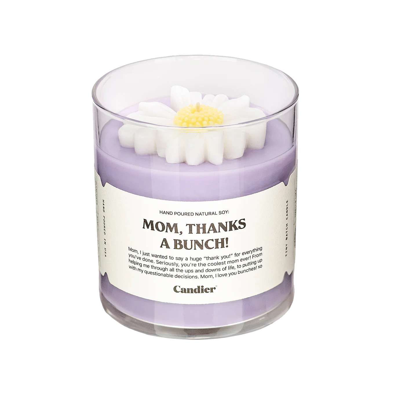 MOM THANKS A BUNCH CANDLE | Candier by Ryan Porter