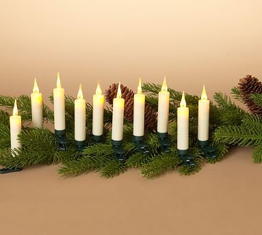 Remote Control Flameless Taper Candles - Set of 10 | Pottery Barn (US)