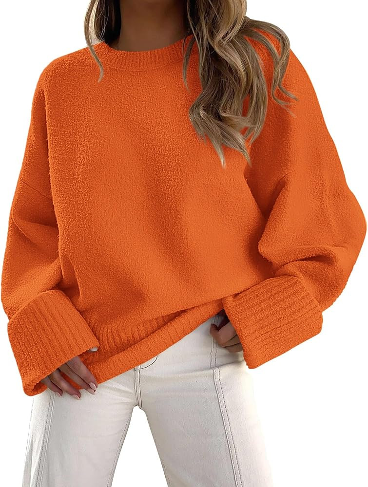 PRETTYGARDEN Women's Fall Fashion Cozy Oversized Sweaters | Amazon (US)