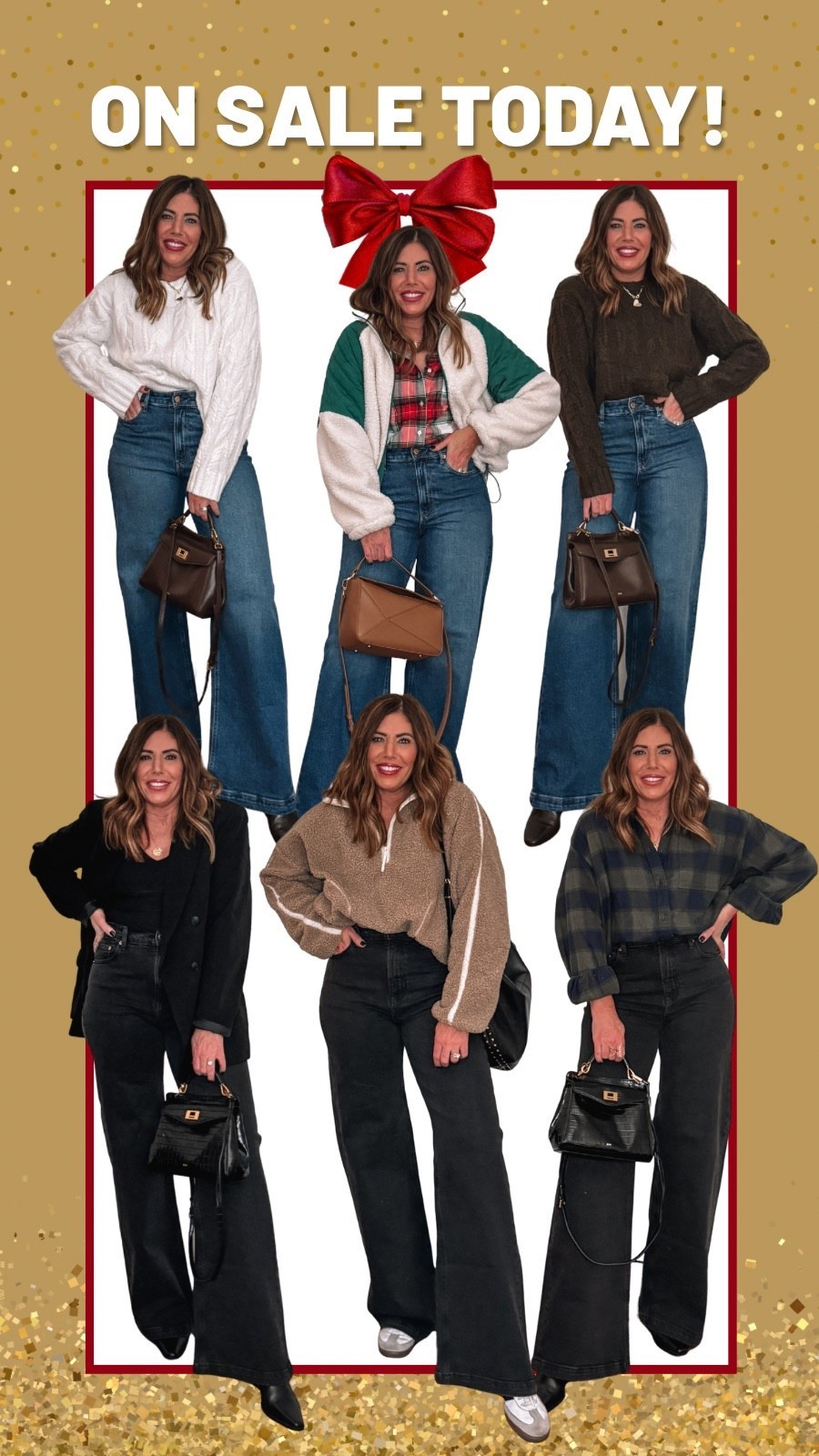 Some of my all time favorite  Gap jeans are on sale 20% - 40% off + cardmember extra 10%. Wearing a 28 long in the high rise wide leg 

#LTKSaleAlert #LTKMidsize #LTKHoliday