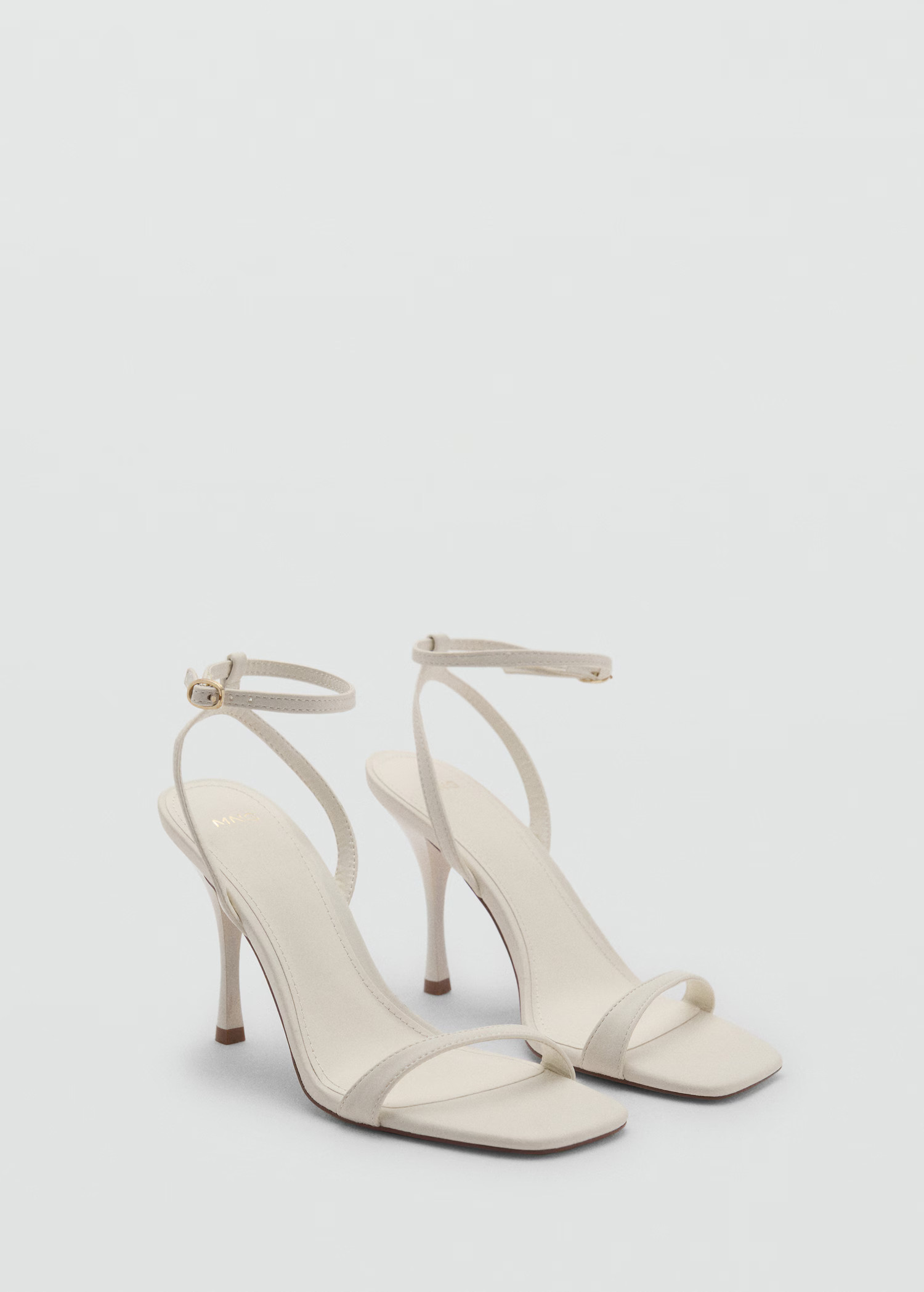Strappy heeled sandals - Women | MANGO United Kingdom | MANGO (UK)