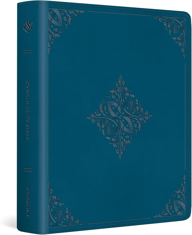 ESV Journaling Bible (TruTone, Deep Teal, Fleur-de-lis Design) | Amazon (US)