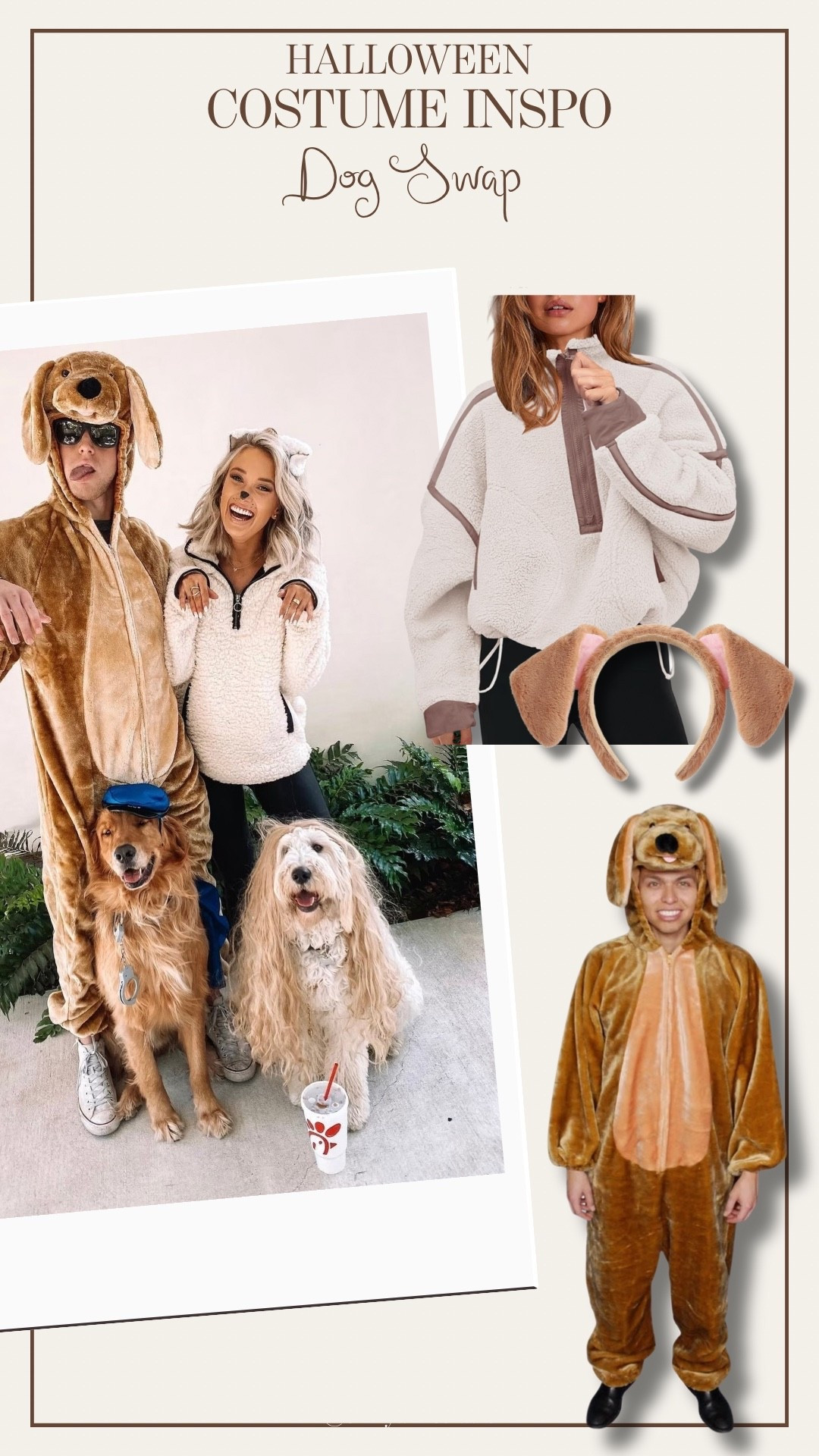 Halloween Costume Inspo: Dog Swap! #halloween #costumeinspo