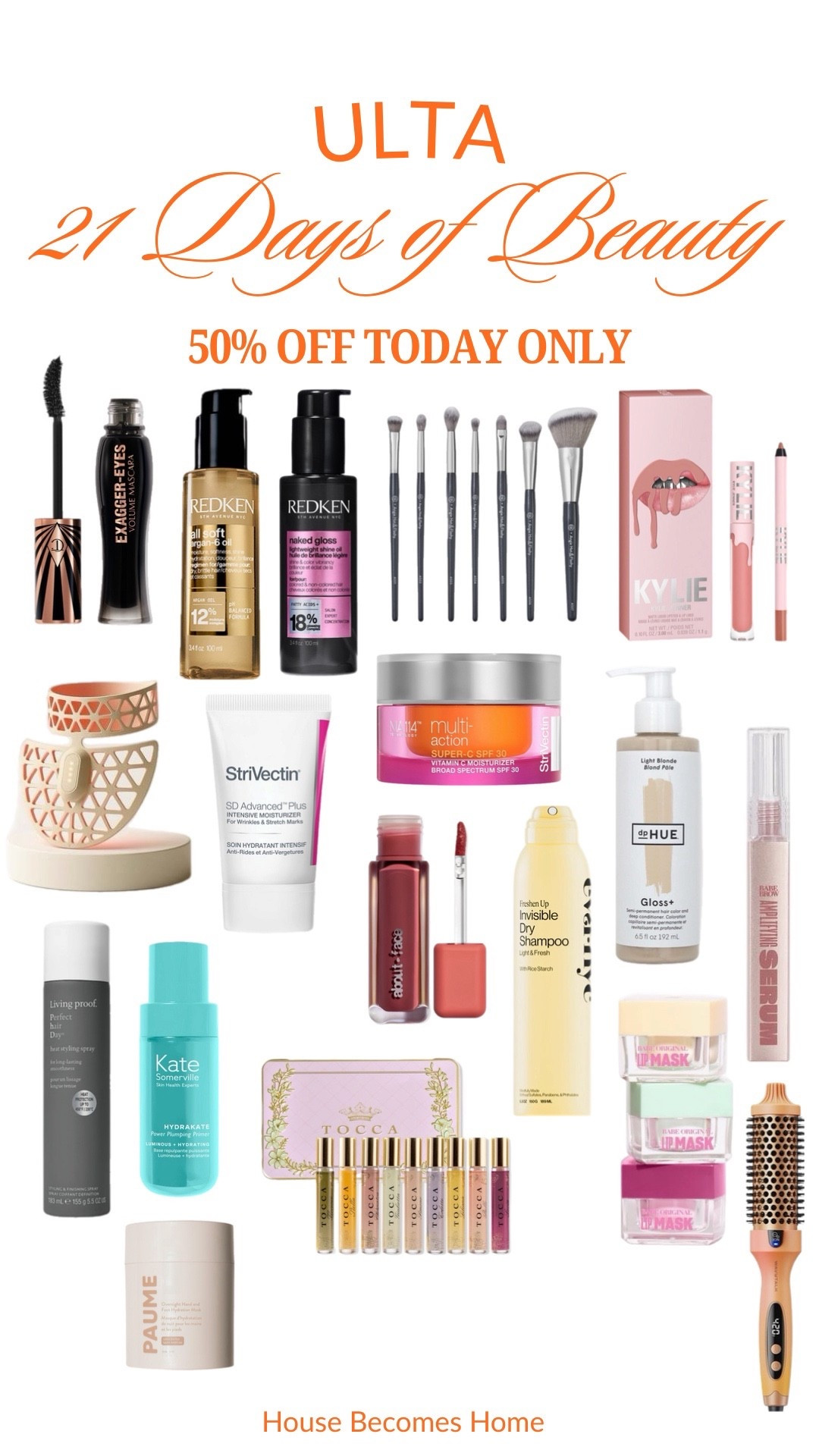 Ulta 50% off today only!!





#LTKBeauty #LTKmorningroutine #LTKSaleAlert