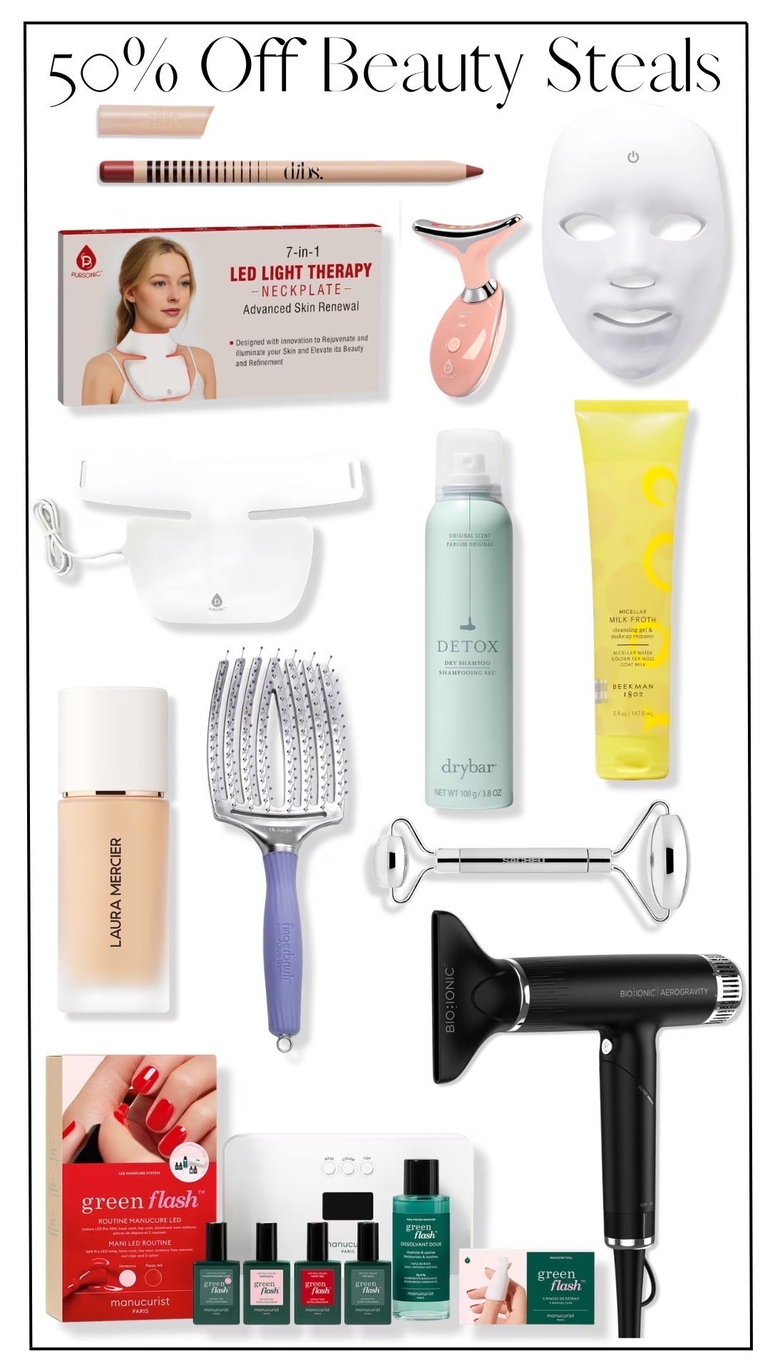 50% off these beauty steals!!! Now through September 10!!

#LTKSaleAlert #LTKselfcare #LTKBeauty