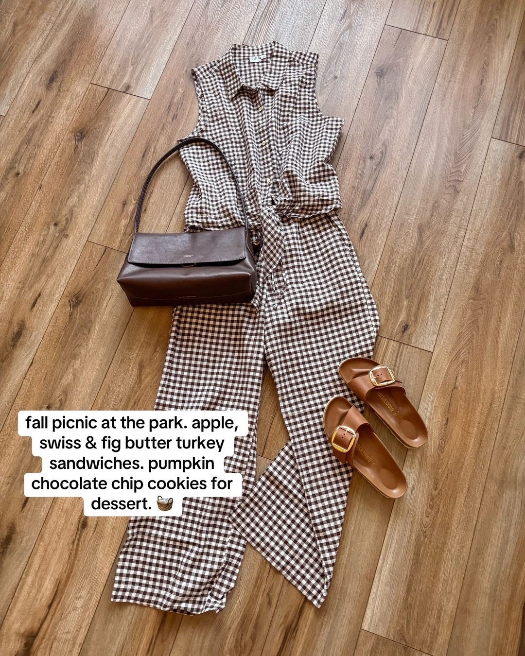 warm weather fall outfits. gingham linen set.

#LTKSeasonal #LTKSaleAlert #LTKootd