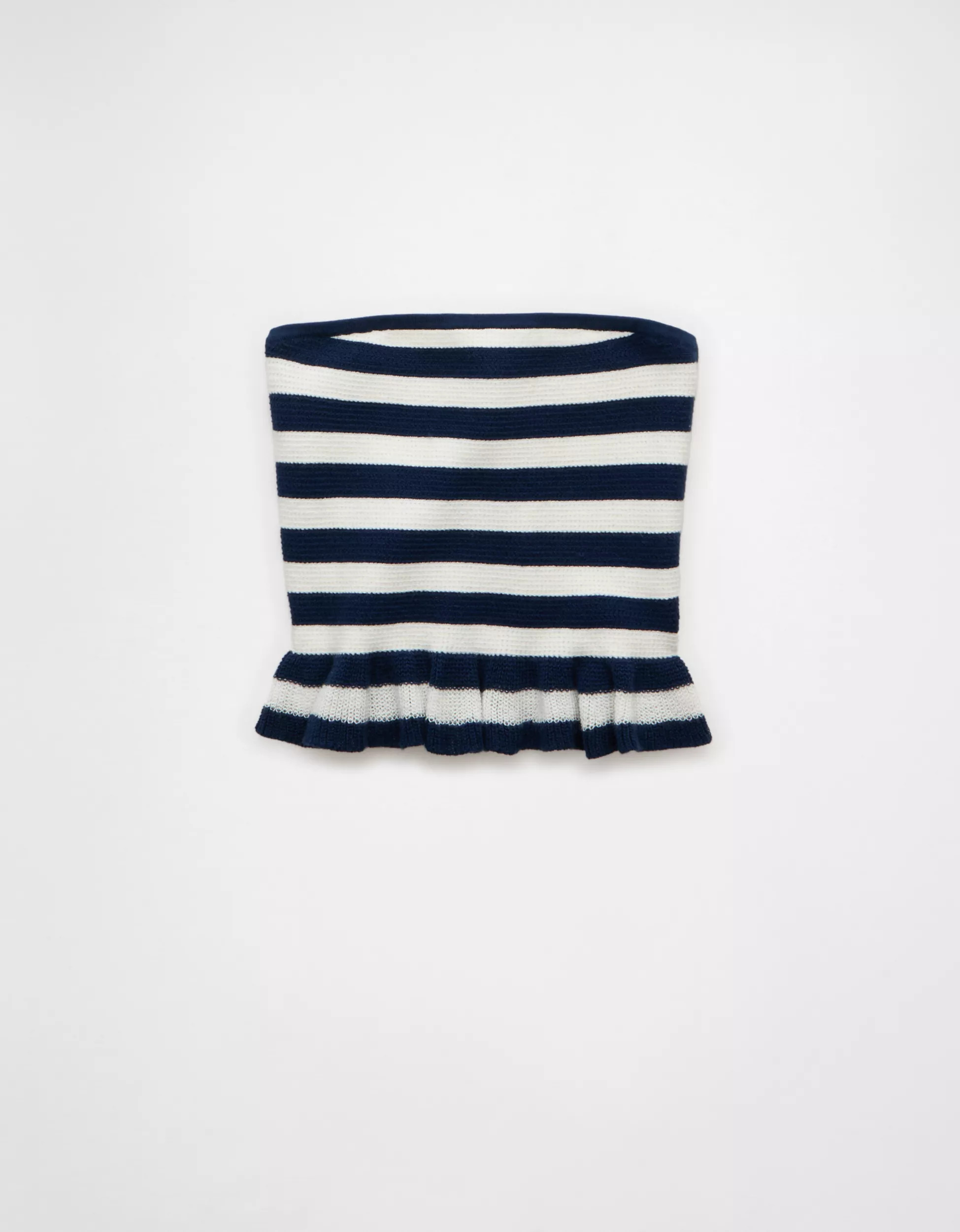 AE Cropped Peplum Sweater Tube Top | American Eagle Outfitters (US & CA)
