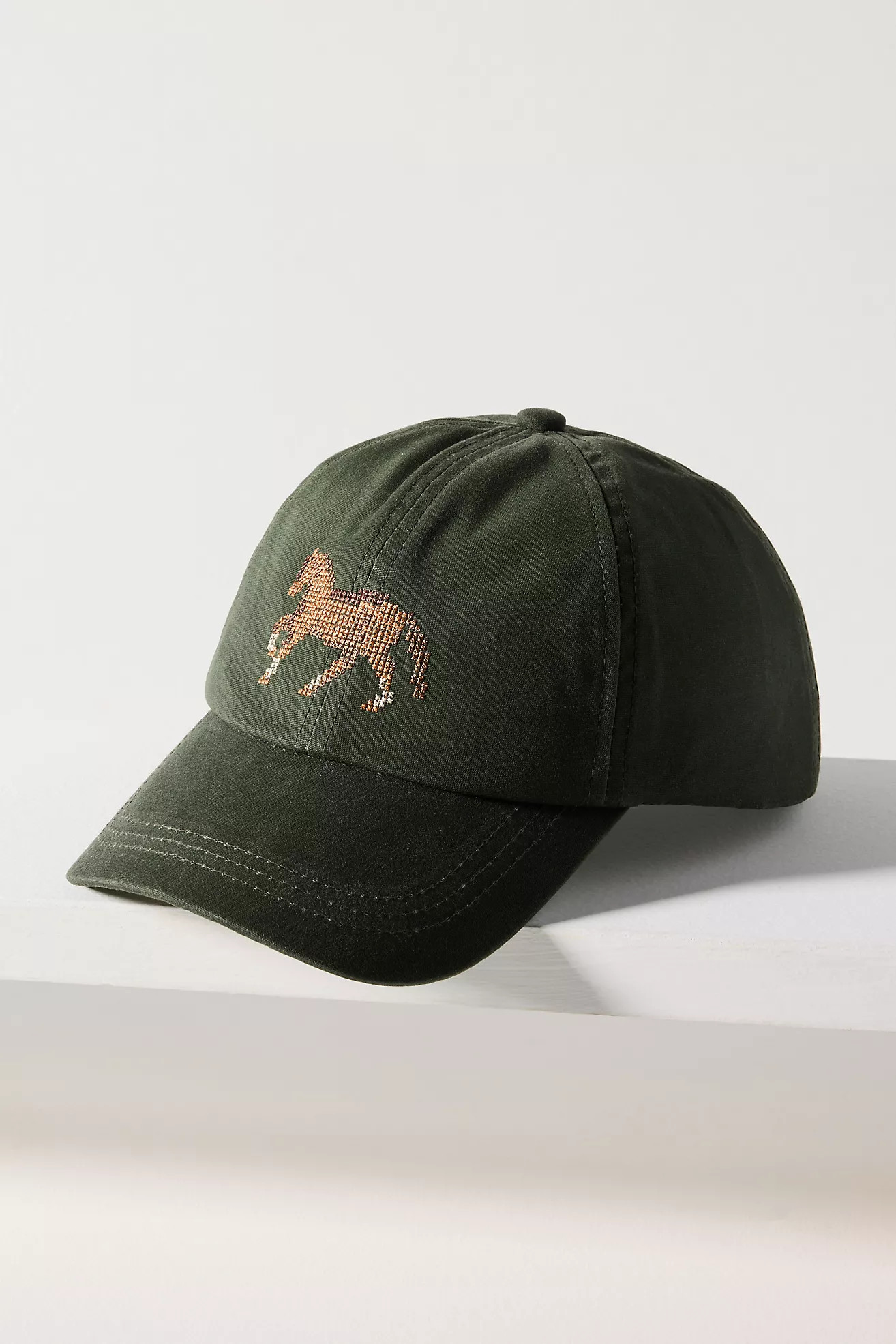 Needlepoint Icon Waxed Canvas Baseball Cap | Anthropologie (US)