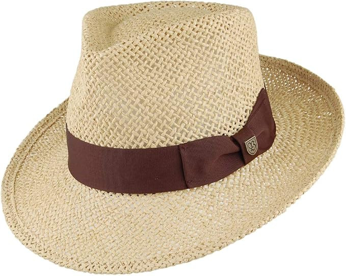 Brixton Swindle Straw Fedora - Women's | Amazon (US)