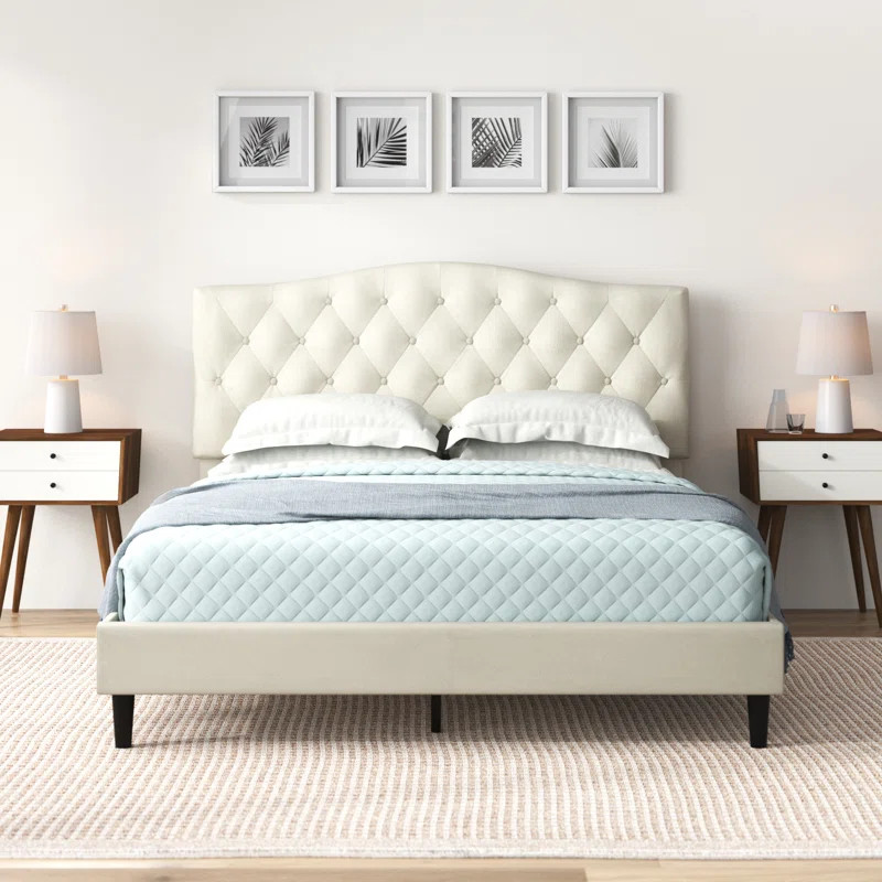 Adal Upholstered Bed | Wayfair North America