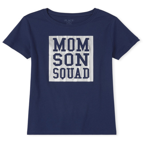 Womens Matching Family Foil Squad Graphic Tee | The Children's Place