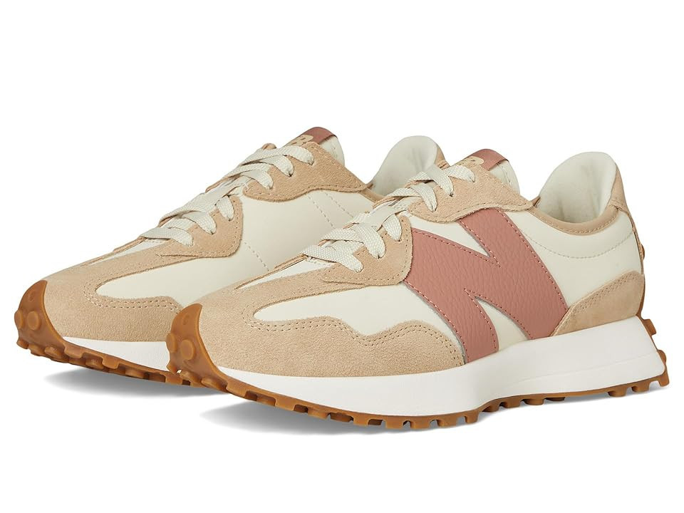 New Balance Classics 327 Women's Shoes Incense/Bone/Landslide : 10.5 B - Medium, Leather/Suede | Zappos