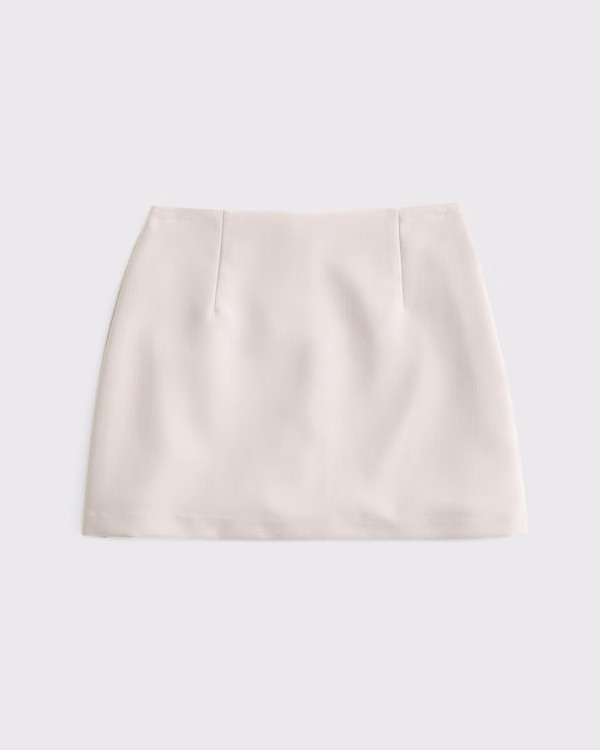 Women's The A&F Scarlett Suiting Mini Skort | Women's Bottoms | Abercrombie.com | Abercrombie & Fitch (US)