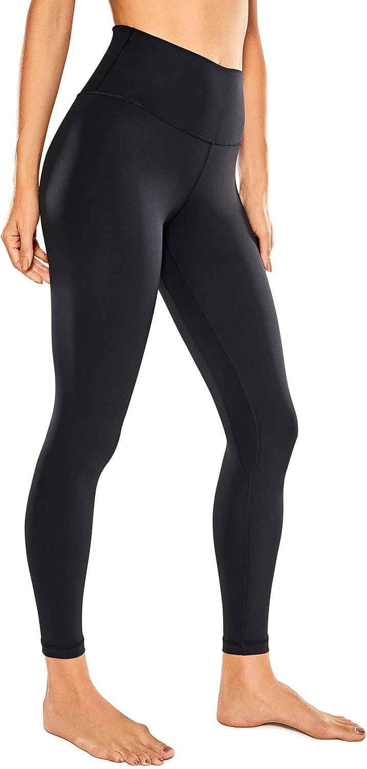 CRZ YOGA Women's Naked Feeling I 7/8 High Waisted Pants Yoga Workout Leggings - 25 Inches | Amazon (US)