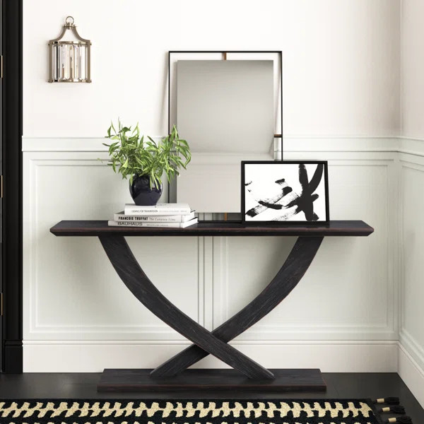Catelynn 57'' Solid Wood Console Table | Wayfair North America