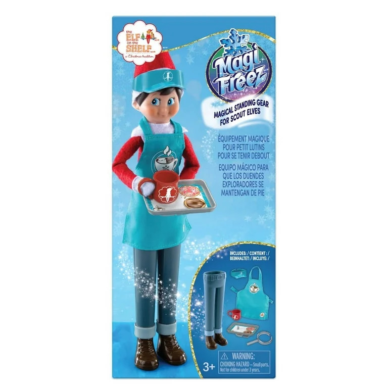 The Elf on the Shelf Claus Couture 2022 Cocoa to Go Barista (Elf Not Included) | Walmart (US)