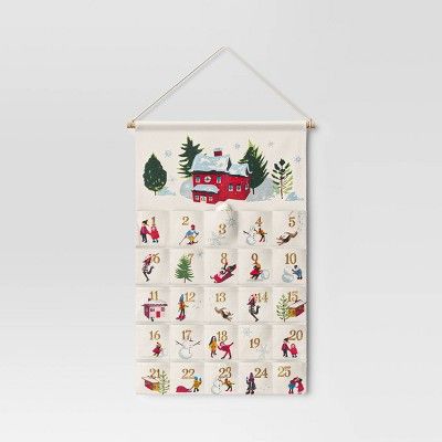 Fabric Countdown Wall Calendar - Threshold™ | Target