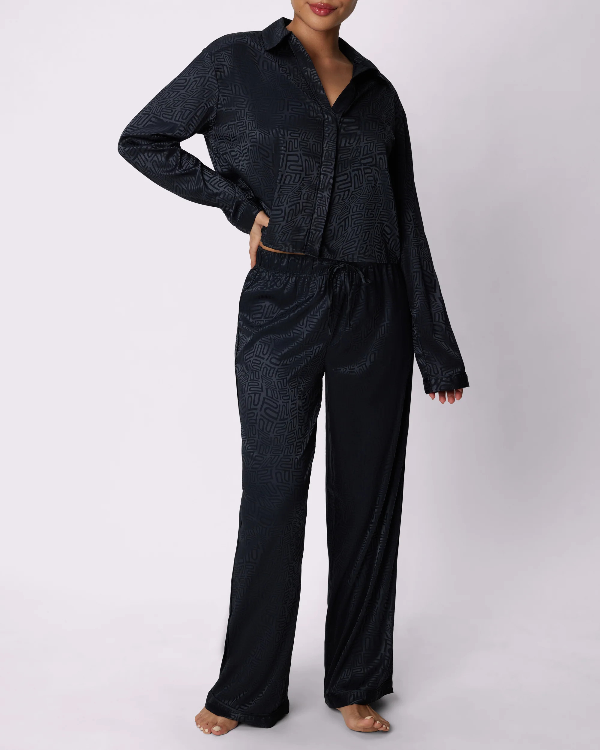 Dream Longsleeve Button Up | Luxe Satin | Parade