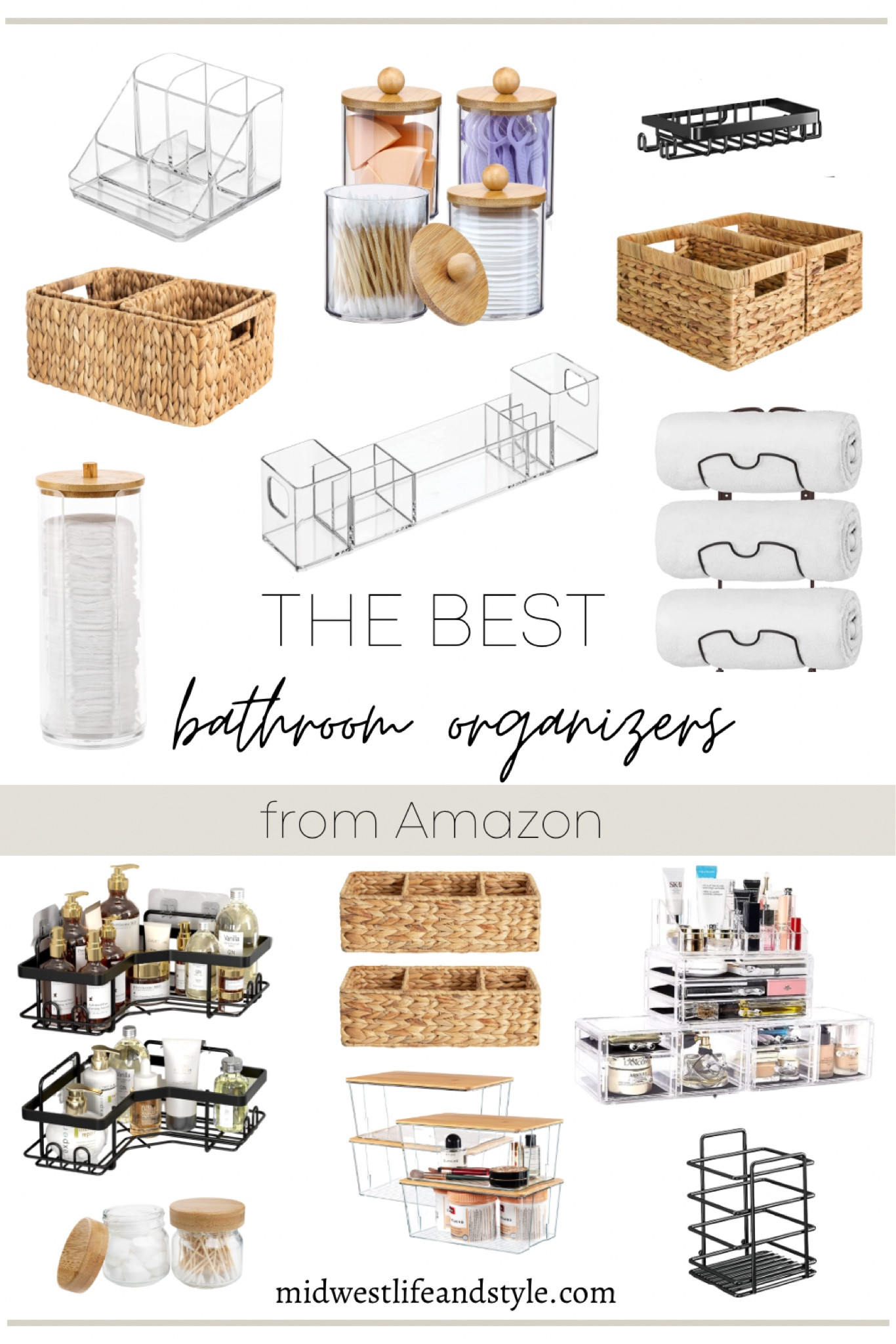 The Best Affordable Organization Finds For Your Bathroom 

#LTKhome #LTKunder50