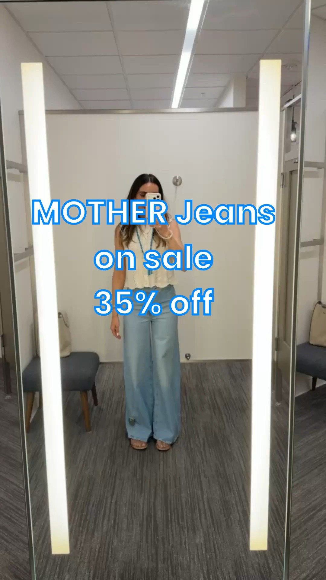 MOTHER Jeans The Tab Roller Skimp Wide Leg Jeans 35% off. I'm wearing size 25.

#LTKSaleAlert