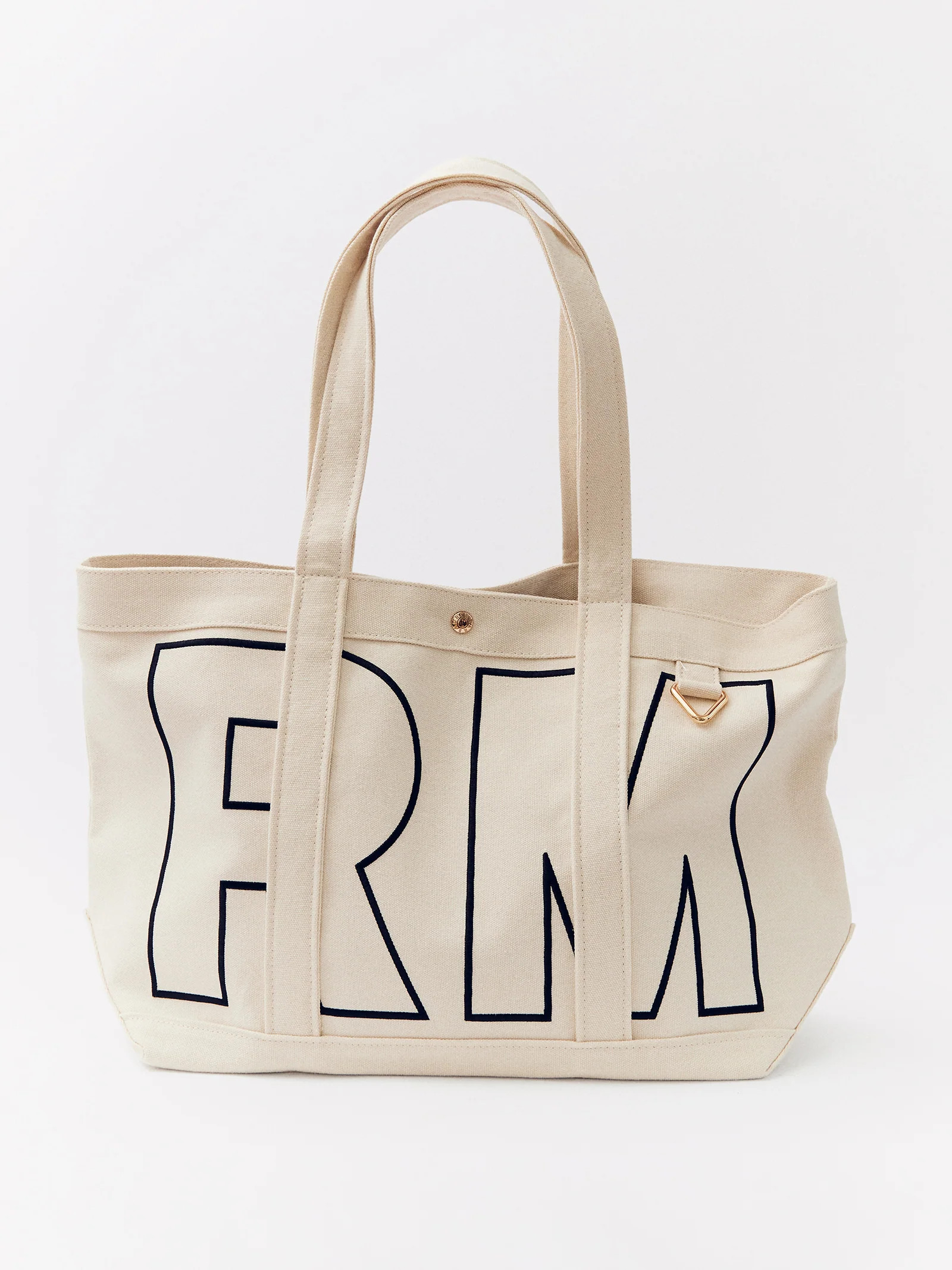 Solid Custom Alpha Tote - Natural Sand | BaubleBar