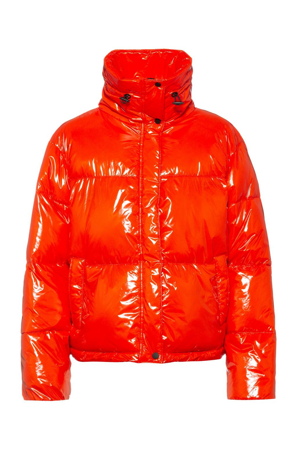 HUGO - Glossy relaxed-fit padded jacket with interior backpack straps | Hugo Boss (UK)