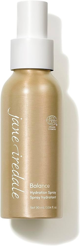 jane iredale Balance Hydration Spray, Natural Moisture-Locking Facial Mist Tones Skin and Sets Ma... | Amazon (US)