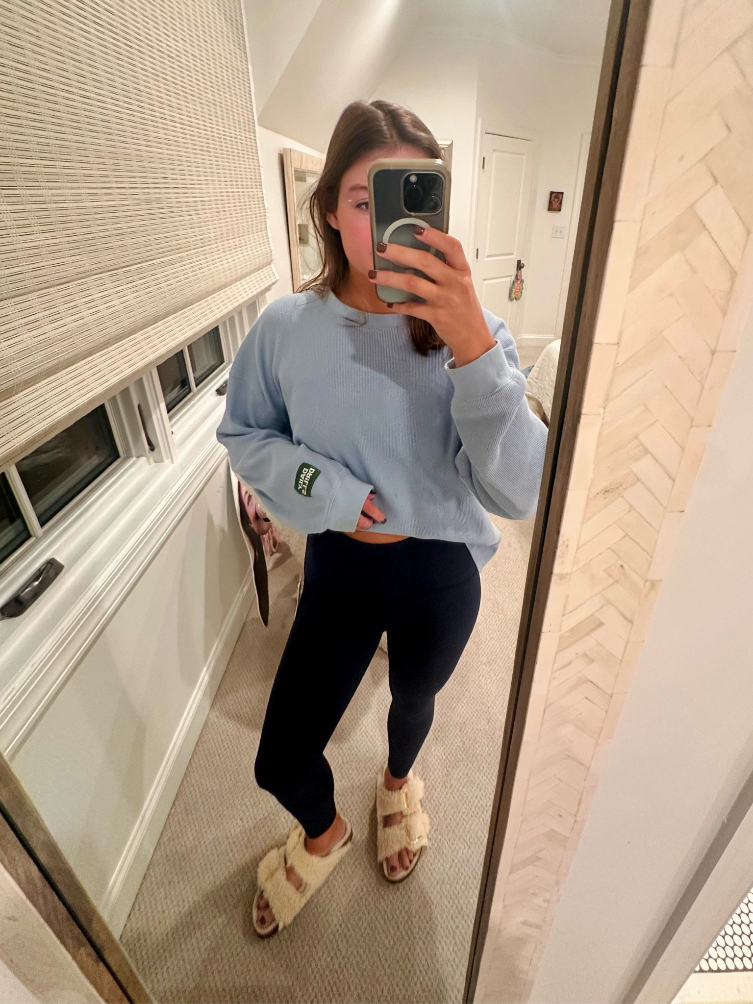 New staples 💙
Top is out of stock but dropped  today in different colors!!! 