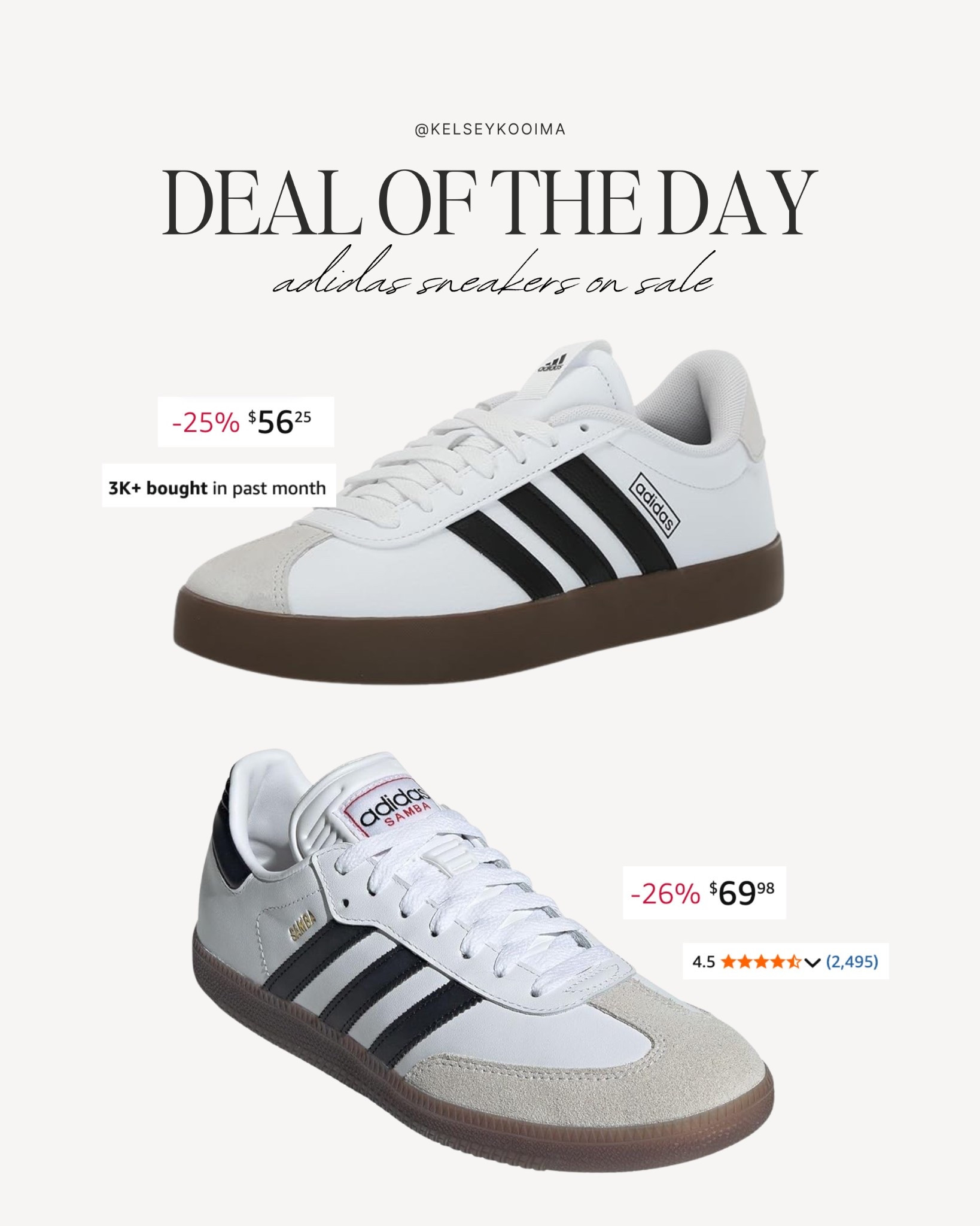 Popular adidas sneakers on sale 

(prices accurate as of 11-17 at 9:14am cst)

#LTKFindsUnder100 #LTKSaleAlert #LTKShoeCrush