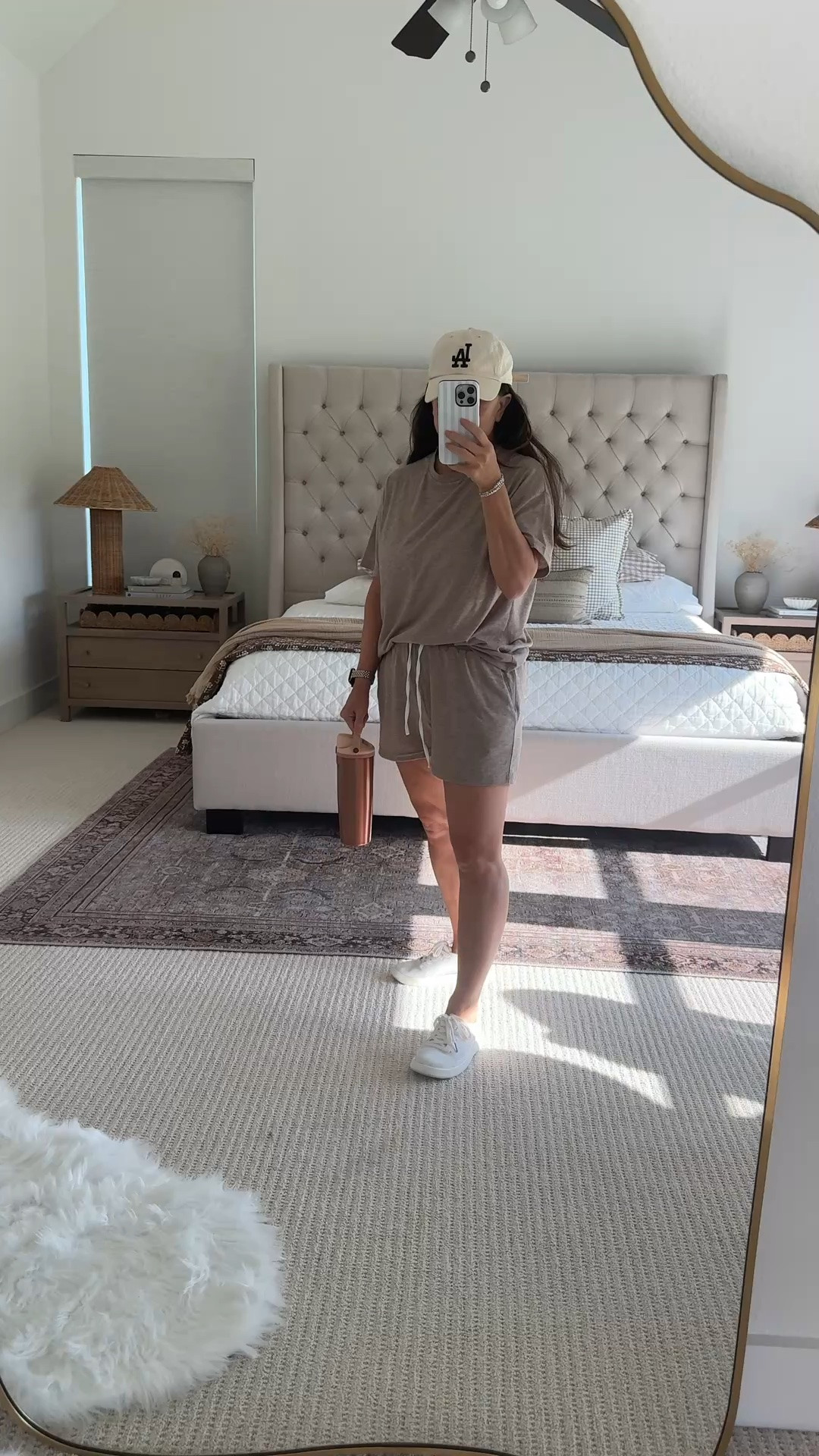 Easy summer outfit I keep reaching for 🤎

This matching Amazon lounge set is one of those effortless outfits that works for busy mornings, errands, travel days, coffee runs, and everything in between. The relaxed fit is comfortable without looking sloppy, and I love pairing it with a neutral baseball cap, easy slip on white sneakers, and my favorite tumbler for an easy everyday look.

Everything is linked in my LTK including the matching set, sneakers, cap, tumbler, and everyday accessories.

Follow me on LTK for daily fashion, home decor & Amazon finds.

#LTKootd #LTKvlog #LTKPetite