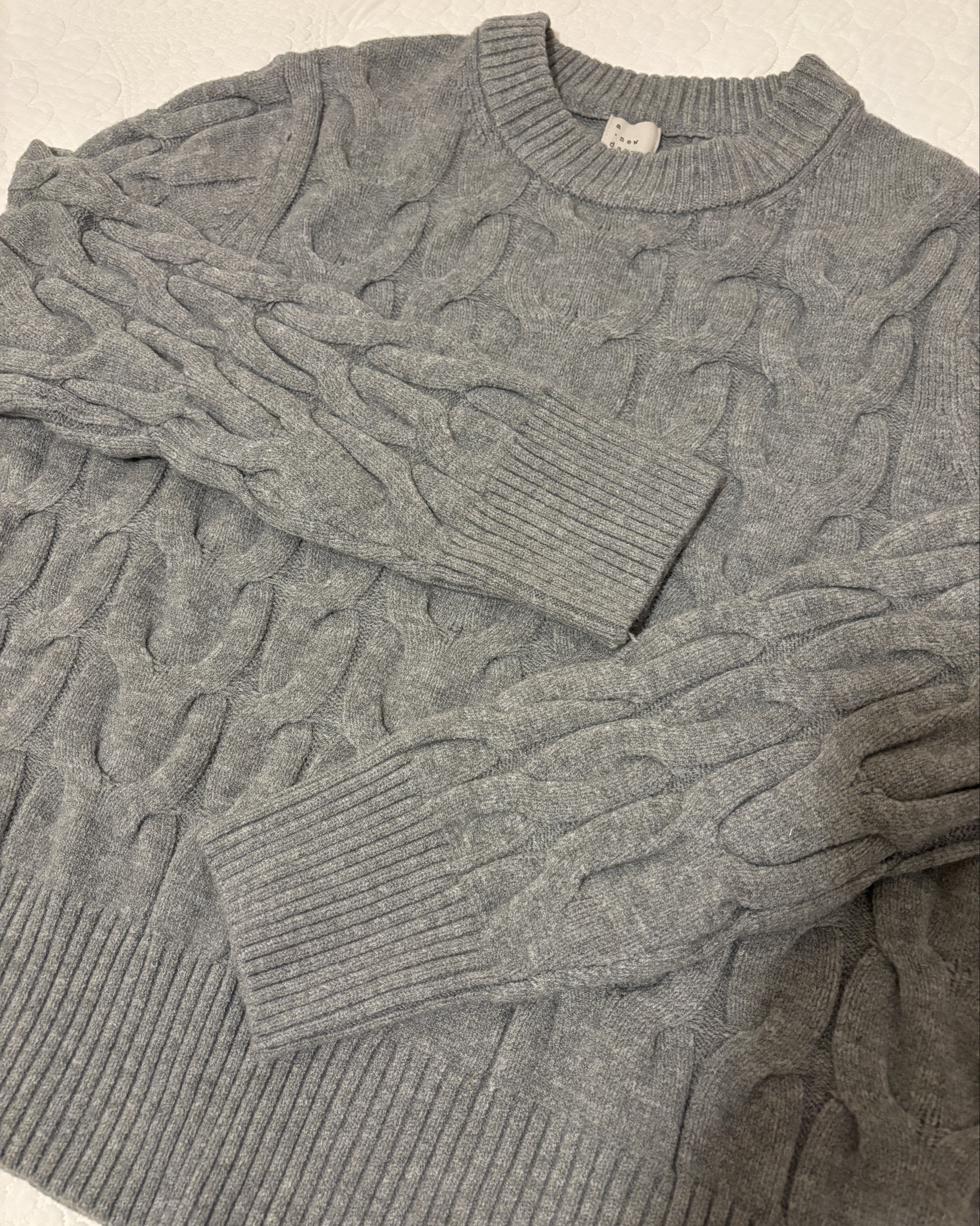 So soft! This cable sweater from Target will go well with my new H&M slacks (review to come). Please FOLLOW me on LTK at Grayyourway! I need 100 followers to meet my goal!

#LTKSeasonal #LTKStyleTip #LTKFindsUnder50