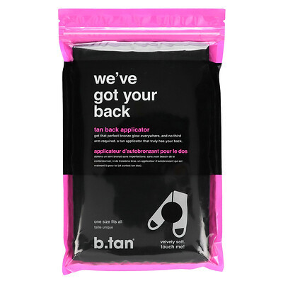 b.tan, We've Got Your Back, Tan Back Applicator, Black, One Size Fits All, 1 Applicator | iHerb